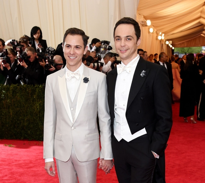 Jim Parsons und Todd Spiewak | Getty Images Photo by Larry Busacca