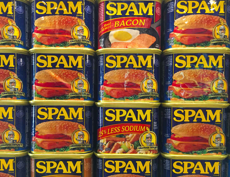 Tatsächlich Spam essen | Shutterstock