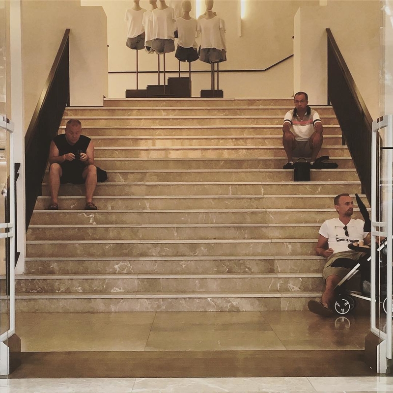 Stylish Stairwell | Instagram/@miserable_men