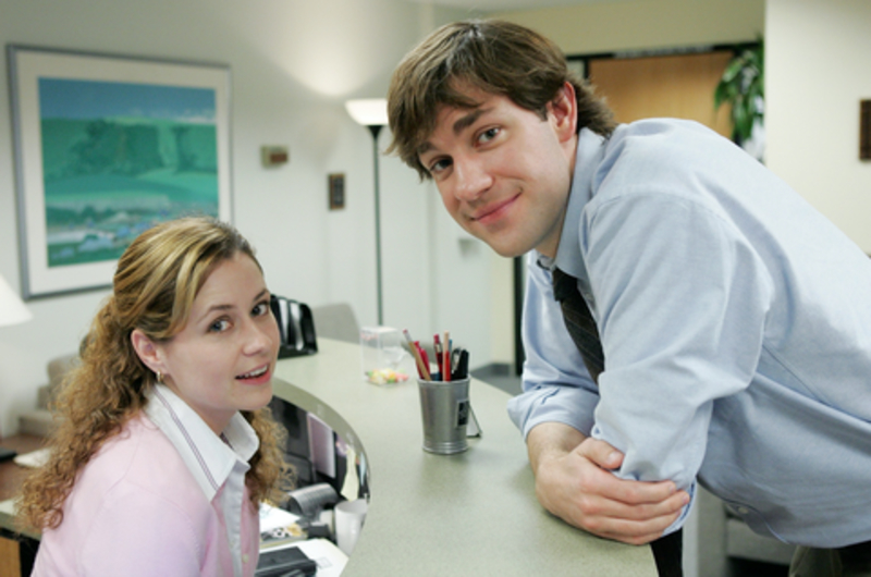 Jim Halpert and Pam Beesly, “The Office” | Movie Stills