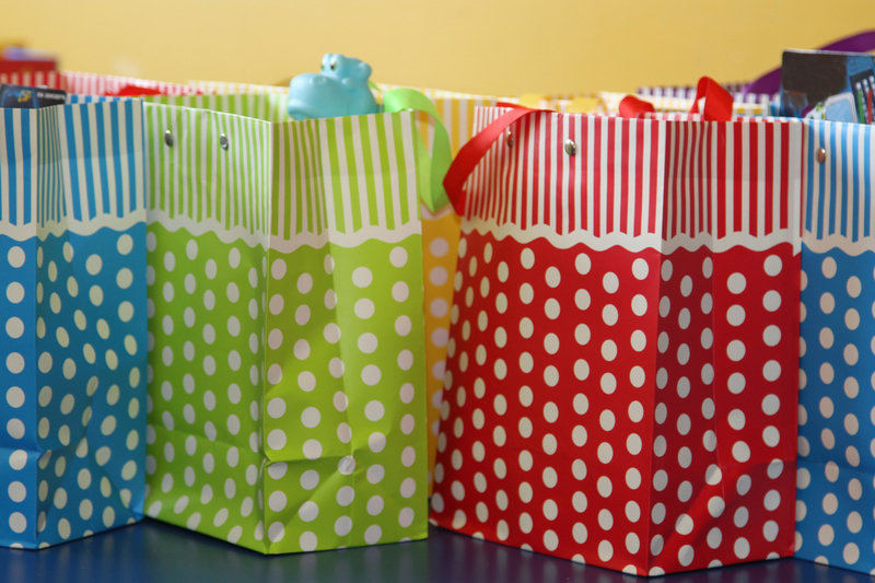 Skip Gift Bags | Alamy Stock Photo
