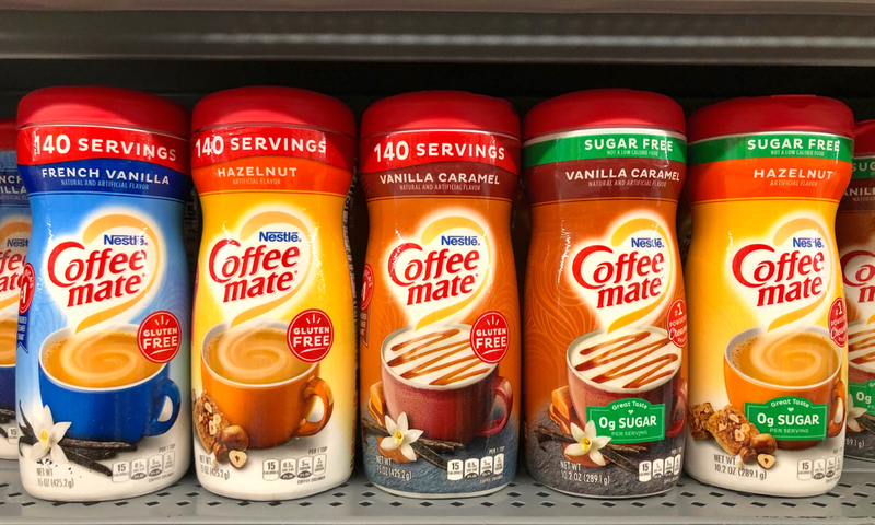 Spring for Great Value Sweet Cream Coffee Creamer | Shutterstock