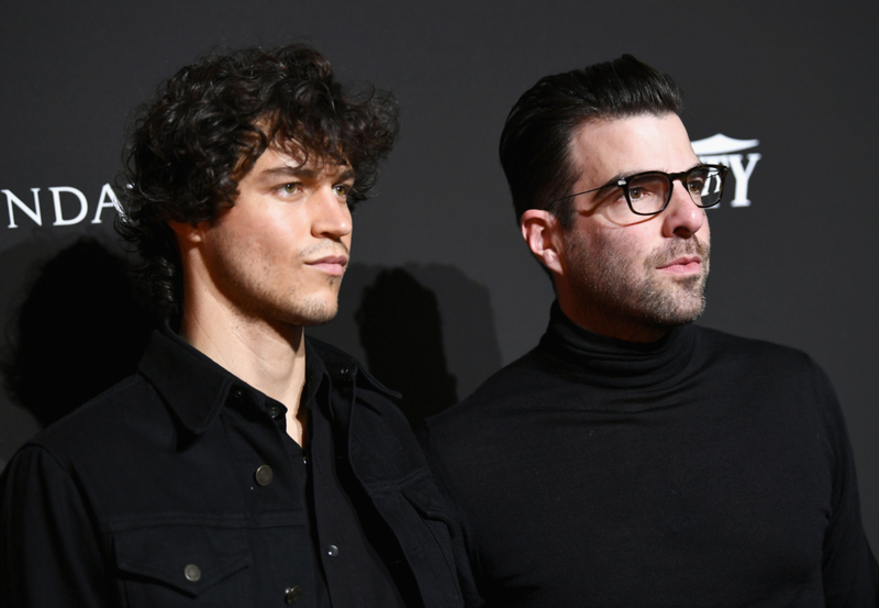 Miles McMillan & Zachary Quinto | Getty Images Photo by Emma McIntyre