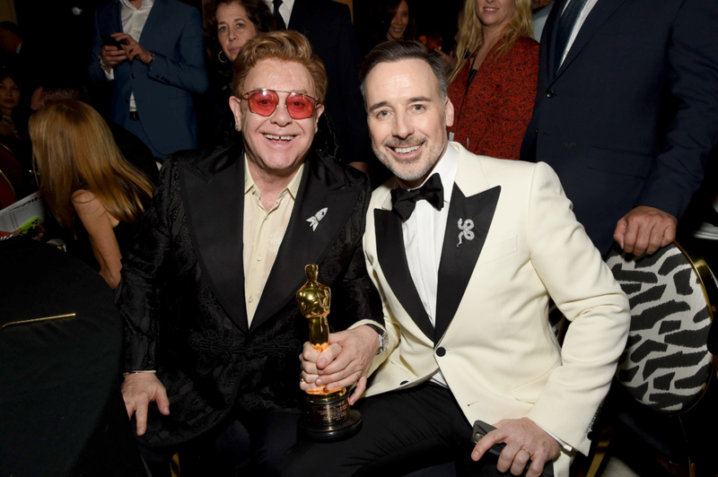 David Furnish & Elton John | Getty Images Photo by Michael Kovac/EJAF