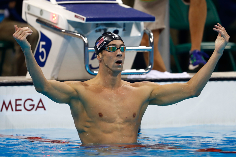 Michael Phelps – 1,93 m | Getty Images Photo by Clive Rose
