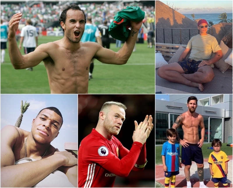 Die attraktivsten männlichen Athleten aller Zeiten | Alamy Stock Photo & Instagram/@ch14_ & @k.mbappe & @leomessi