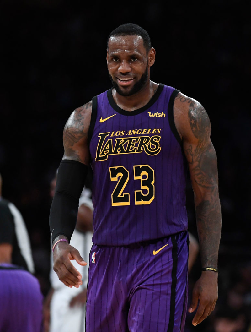 LeBron James – NBA | Getty Images Photo by Kevork Djansezian