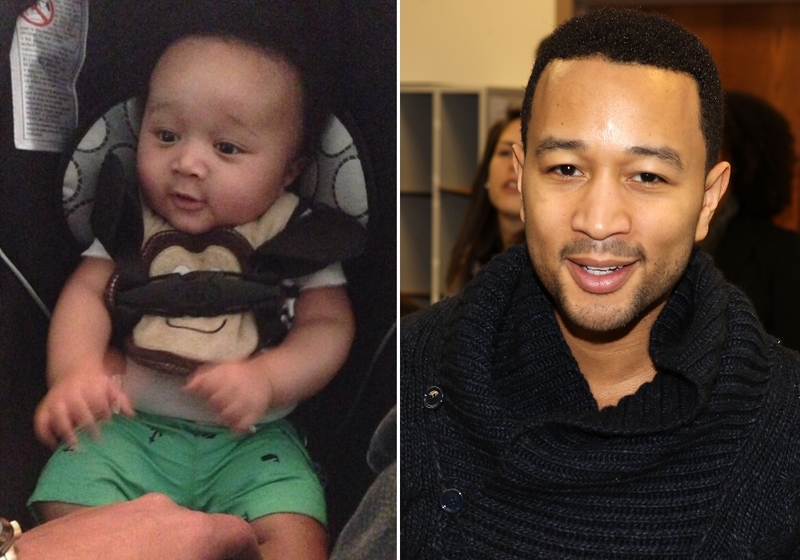 This Cutie and John Legend | Twitter/@rahelllaa & Getty Images Photo by Paul Morigi/WireImage