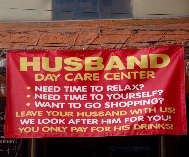 Husband Day Care | Alamy Stock Photo by Rachel Enevoldsen 