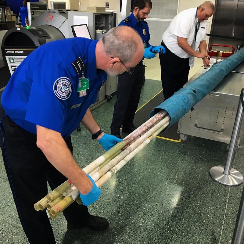 When Going Through Security Is an Olympic Sport | Instagram/@tsa