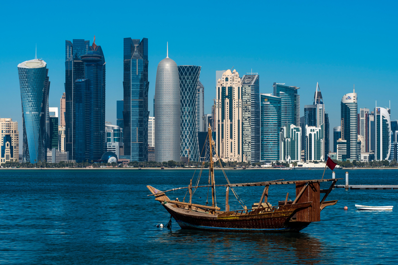 El 90% de la población de Qatar vive en la capital | Alamy Stock Photo