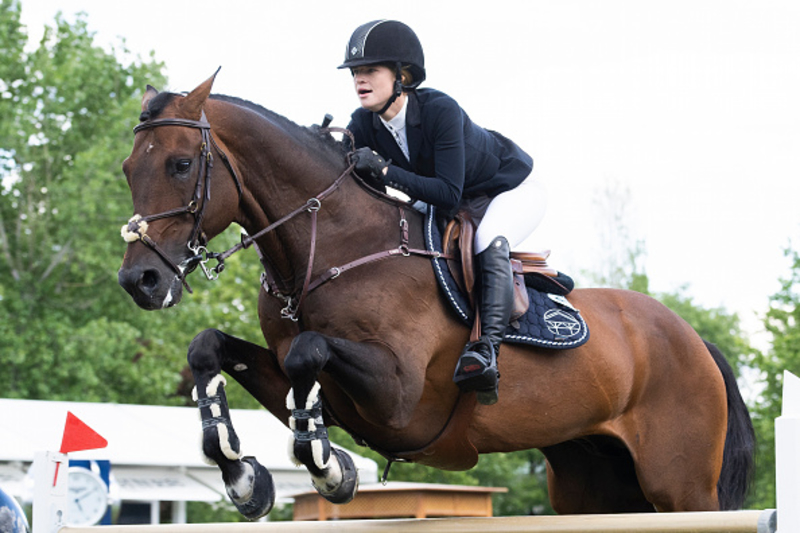 Show Jumping Is Her Main Passion | Getty Images