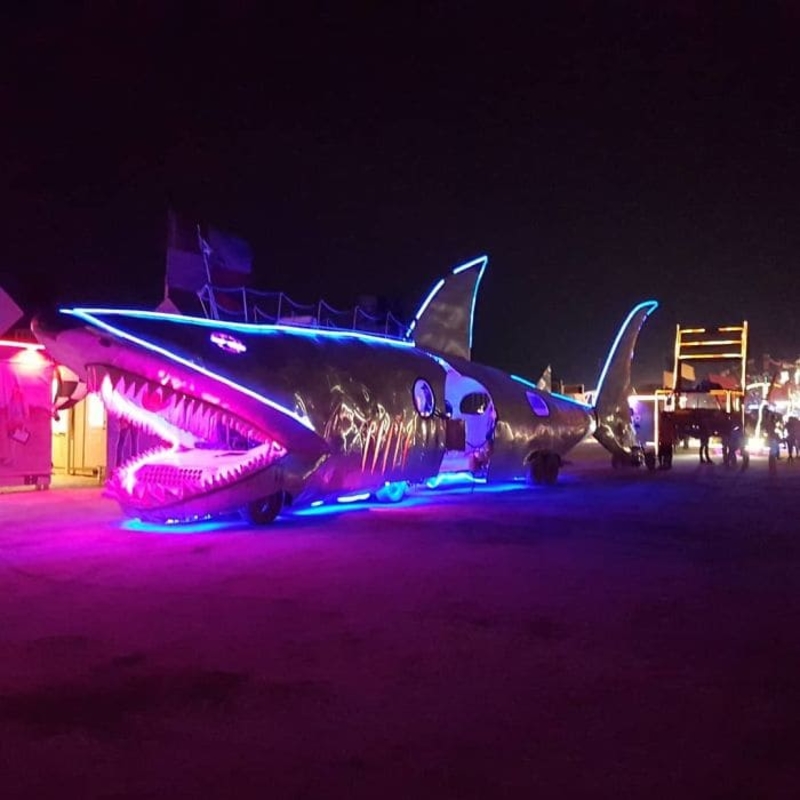 The Shark Mobile | Instagram/@followsharon