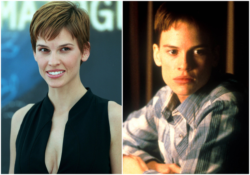 Hilary Swank Got Very Manly for “Boys Don't Cry” | Alamy Stock Photo by Allstar Picture Library Ltd & MovieStillsDB Photo by murraymomo/Fox Searchlight Pictures