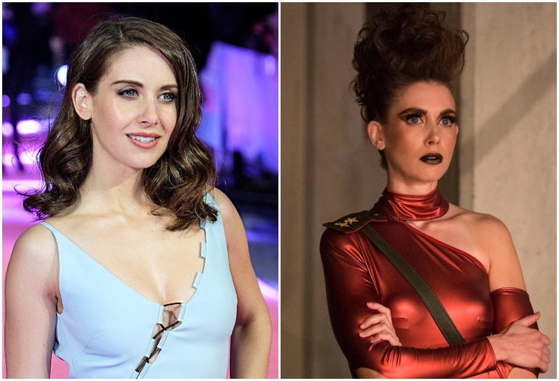 People Went Mad (Men) for Alison Brie's “GLOW” Transformation | Alamy Stock Photo by Julie Edwards/Alamy Live News/JEP Celebrity Photos & PictureLux/The Hollywood Archive