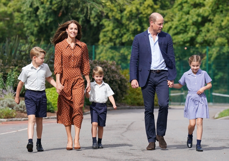 Princes George and Louis Must Always Wear Shorts | Alamy Stock Photo by Jonathan Brady/PA Images 