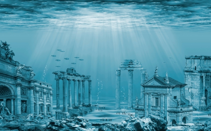 La ciudad perdida de Atlantis | Shutterstock