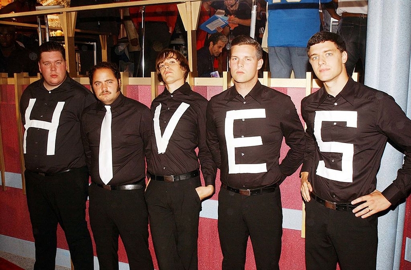 The Hives, 2002 | Getty Images Photo by Jeff Kravitz