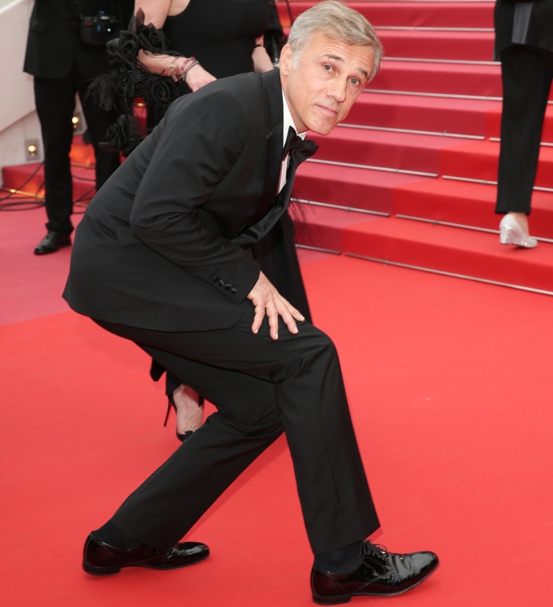 Something is Happening With Christoph Waltz's Walk | Getty Images Photo by Gisela Schober