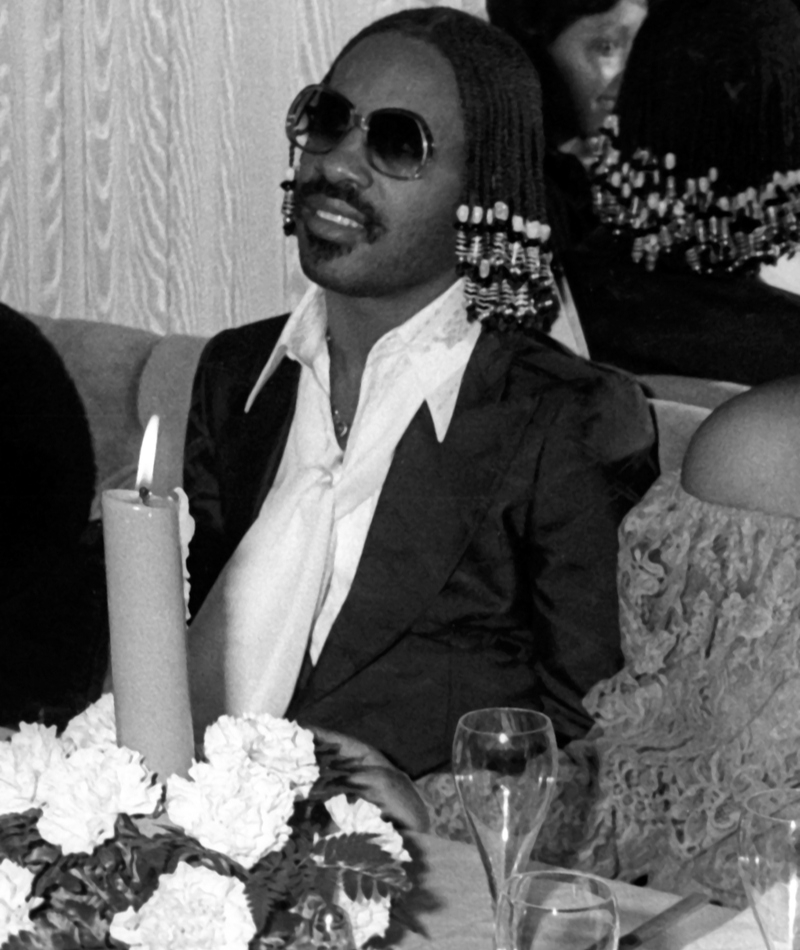 Stevie Wonder Celebrates the New Year | Getty Images Photo by Ron Galella