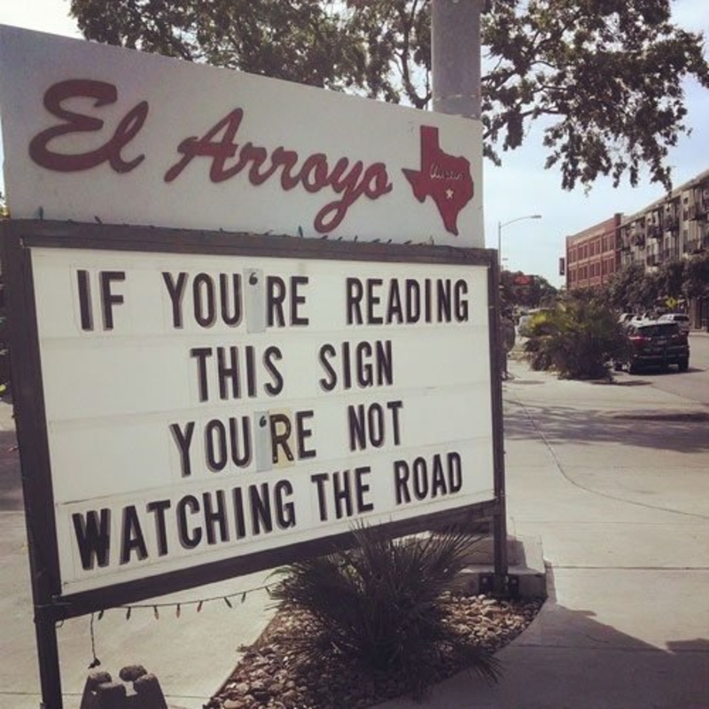 Watch The Road | Facebook/@elarroyoatx