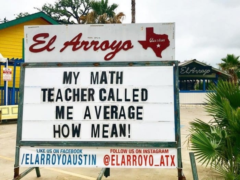 The Title of this Sign is “Trying Too Hard” | Instagram/@elarroyo_atx