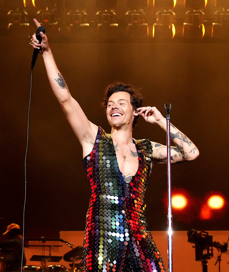 Harry Styles funkelt absolut | Getty Images Photo by Kevin Mazur