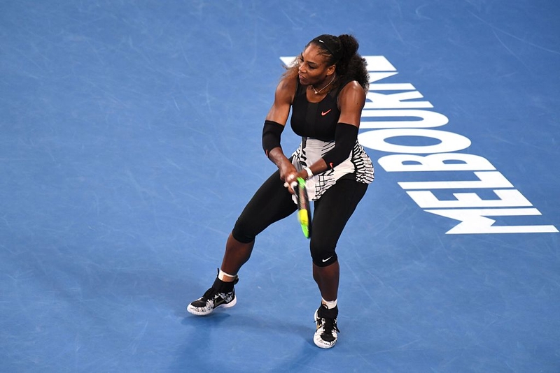 Serena Wins a Grand Slam While Pregnant | Getty Images Photo by GREG WOOD/AFP