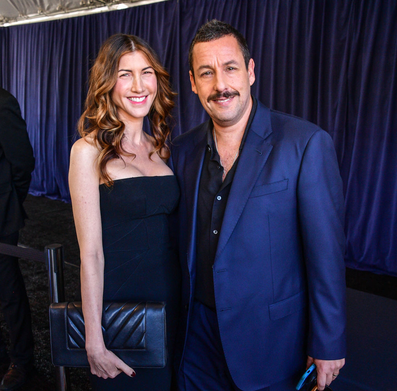 Adam Sandler and Jackie Titone | Getty Images Photo by George Pimentel