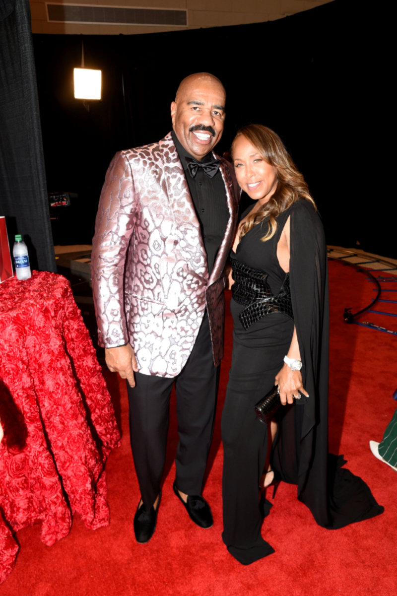 Steve and Marjorie Harvey | Getty Images Photo by Stephen J. Cohen