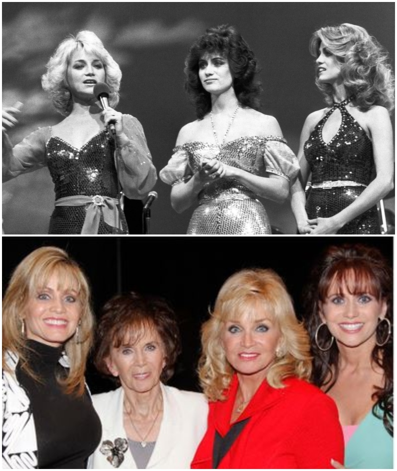 Mandrell Sisters | Alamy Stock Photo by Jerry Tavin/Everett Collection Inc & Getty Images Photo by Ed Rode/WireImage