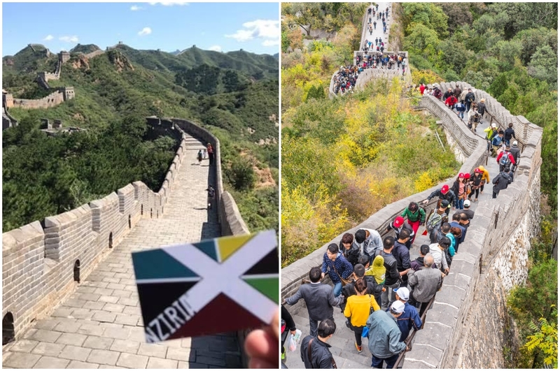 The Great Wall of China  | Instagram/@nziria_travel & Alamy Stock Photo