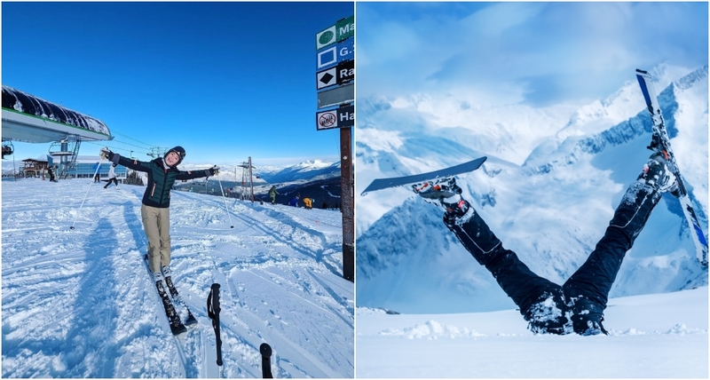 A Ski Trip | Instagram/@serena.h.le & Shutterstock
