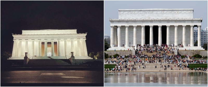 The Lincoln Memorial, Washington D.C. | Instagram/@sumaninstaa & Alamy Stock Photo