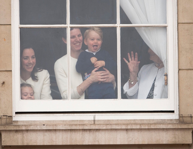 Prince George Sticks Out His Tongue | Alamy Stock Photo by Patrick van Katwijk/dpa picture alliance