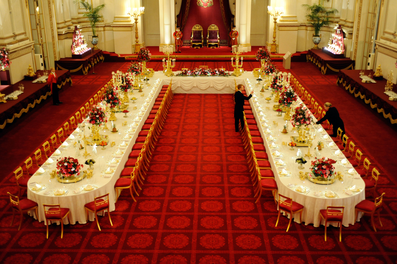The Ballroom of Buckingham Palace | Alamy Stock Photo by Jada Images