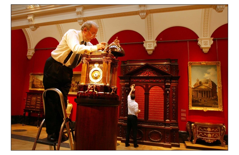 Royal Curator of Clocks | Alamy Stock Photo by David Sandison/ Independent