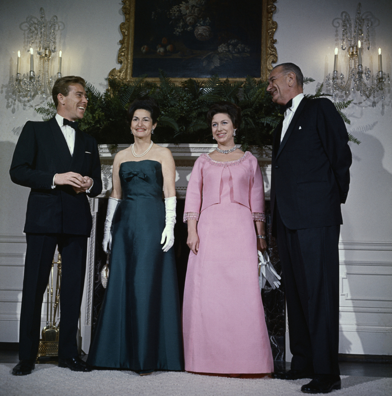 Princess Margaret Wears Pink | Getty Images Photo by Bettmann