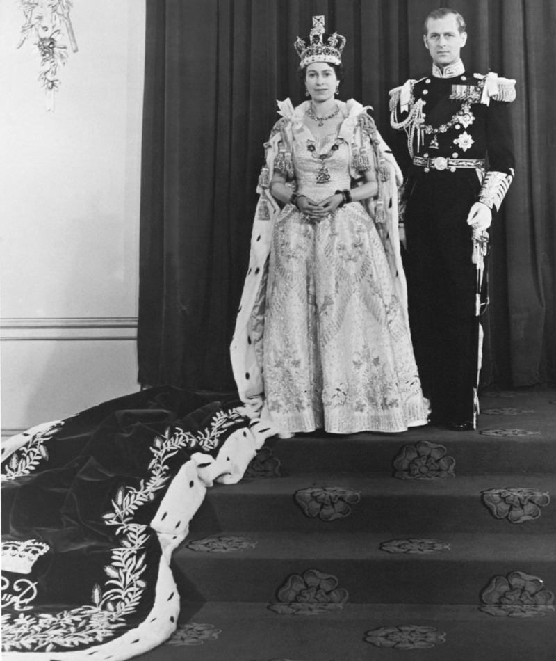 Queen Elizabeth’s Coronation | Getty Images Photo by Hulton-Deutsch Collection/CORBIS