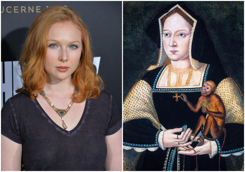 Molly Quinn and Catherine of Aragon | Alamy Stock Photo