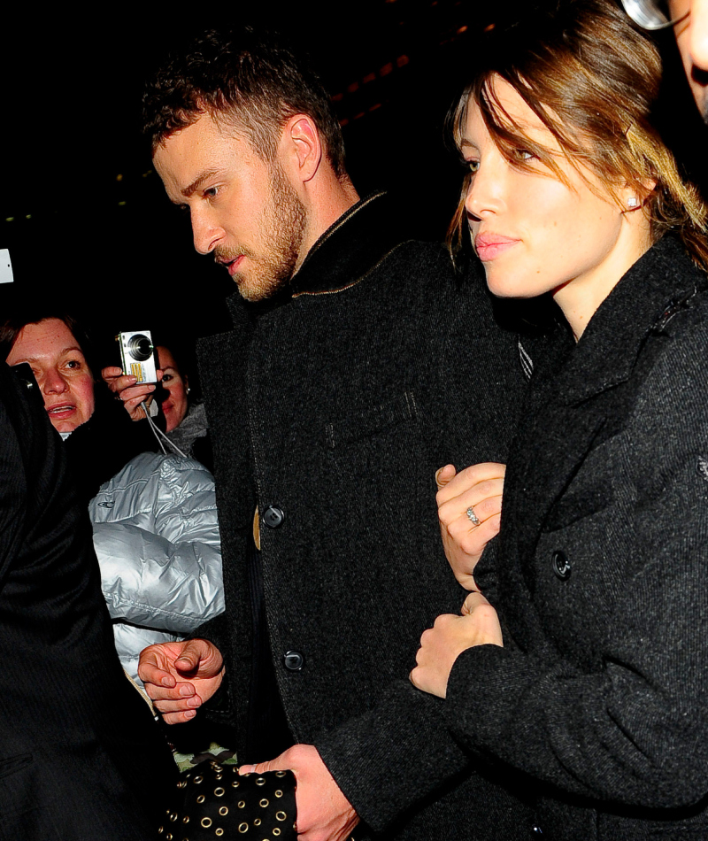 Justin Timberlake and Jessica Biel Meet | Getty Images Photo by Ray Tamarra