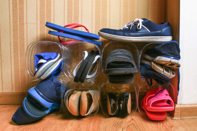 DIY Shoe Rack | Shutterstock