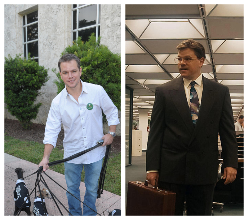 Matt Damon perfecciona el aspecto de un hombre de mediana edad en “The Informant!” | Alamy Stock Photo