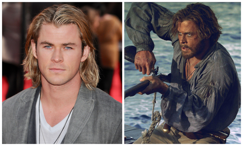 Chris Hemsworth se reduce a nada para “En el corazón del mar” | Alamy Stock Photo