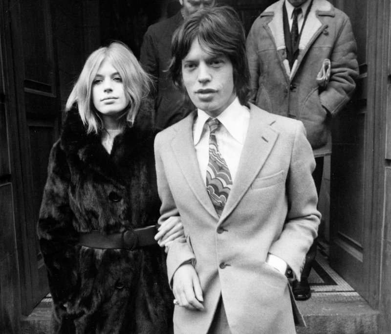 Mick Jagger and Marianne Faithfull | Alamy Stock Photo by KEYSTONE Pictures USA/Keystone Press 
