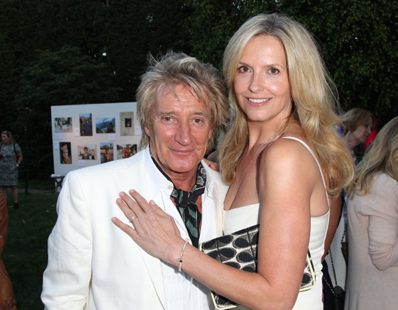 Rod Stewart and Penny Lancaster | Getty Images Photo by David Buchan/Theirworld 