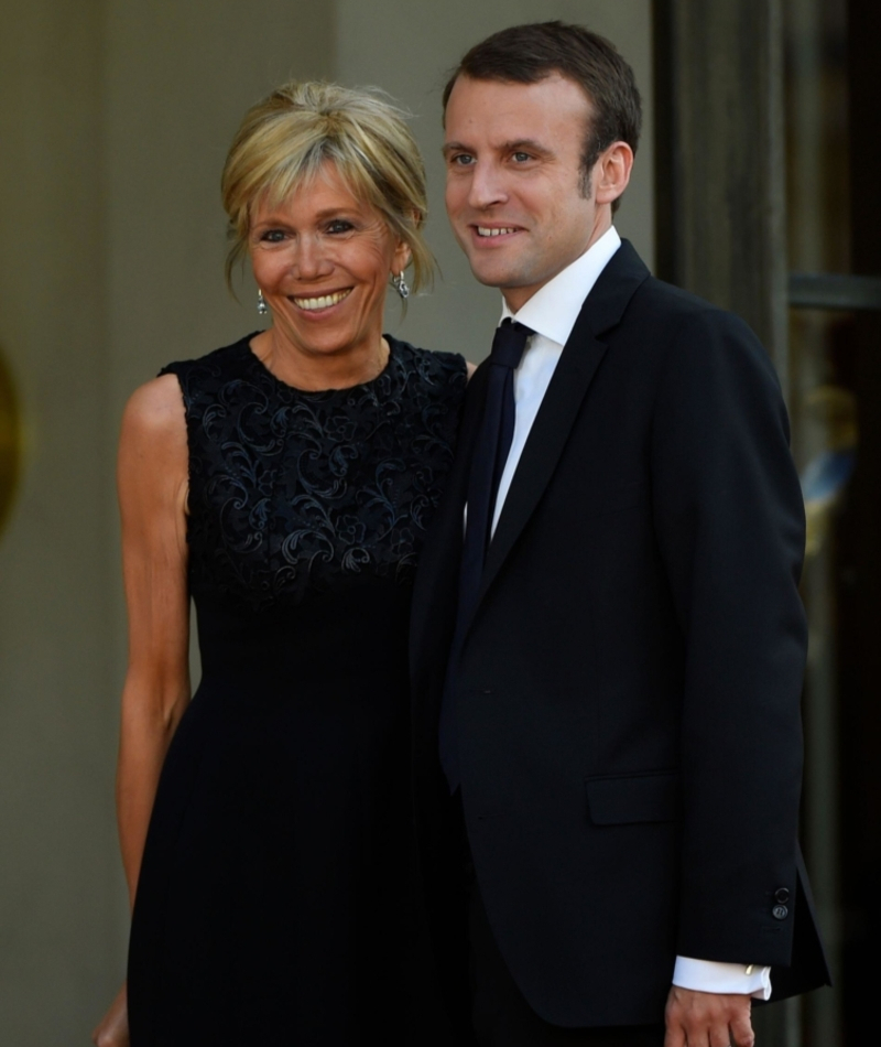 Emmanuel Macron and Brigitte Trogneux | Alamy Stock Photo by Abaca Press