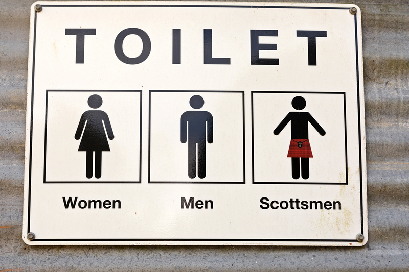 Gleichberechtigung auf der Toilette | Alamy Stock Photo