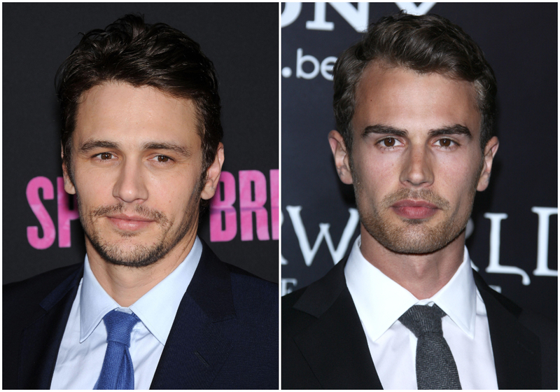 James Franco and Theo James | Alamy Stock Photo by Chase Rollins/AFF-USA & Allstar Picture Library Ltd