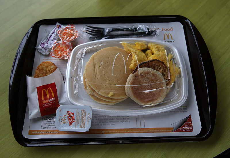 McDonald's Big Breakfast | Getty Images Photo by Justin Sullivan